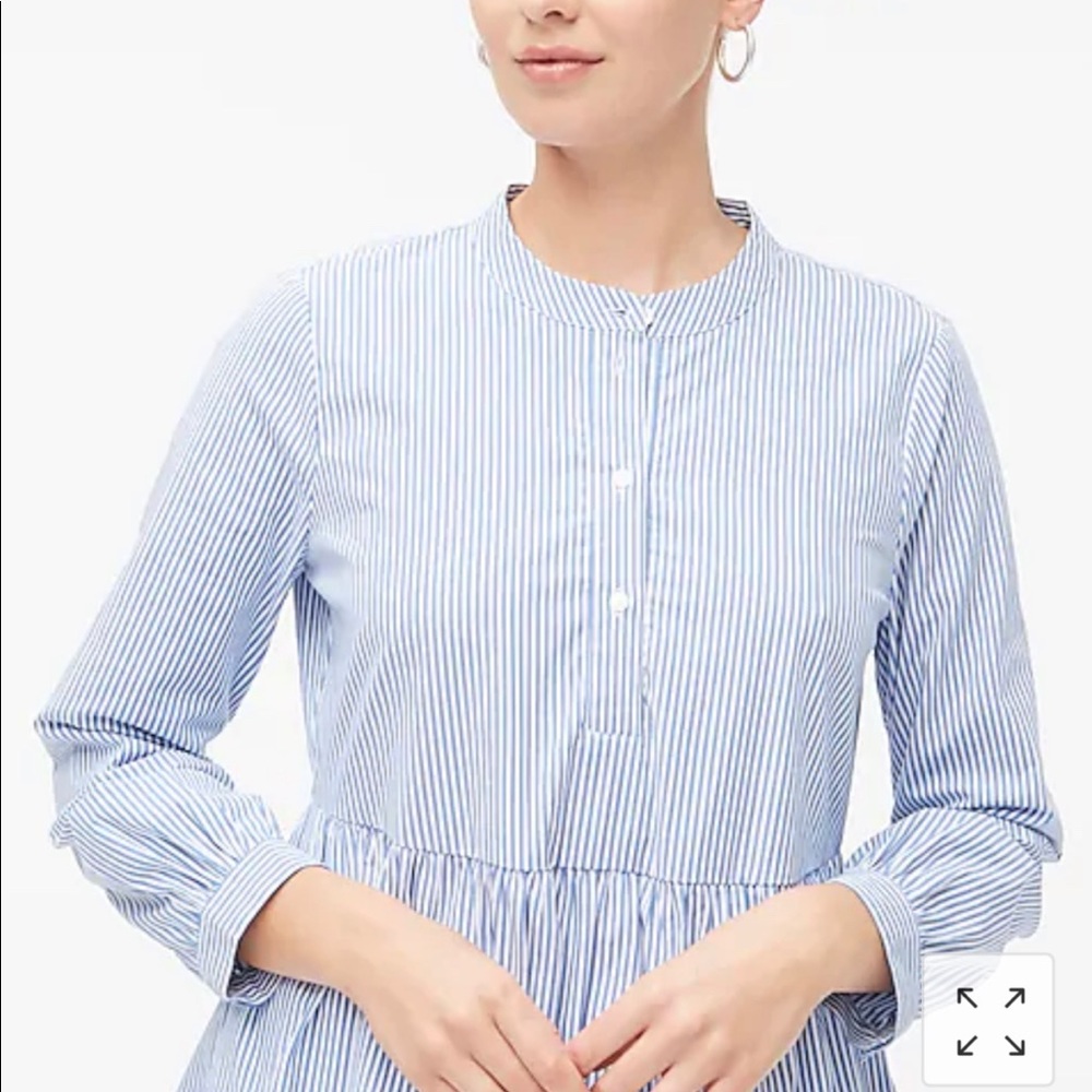 J. Crew- Striped Dress - Picture 3 of 6